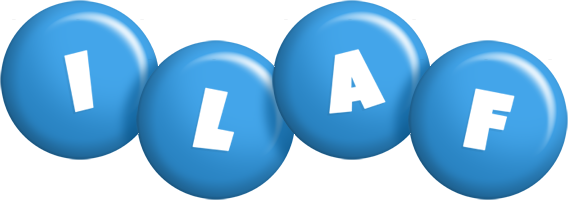 Ilaf candy-blue logo