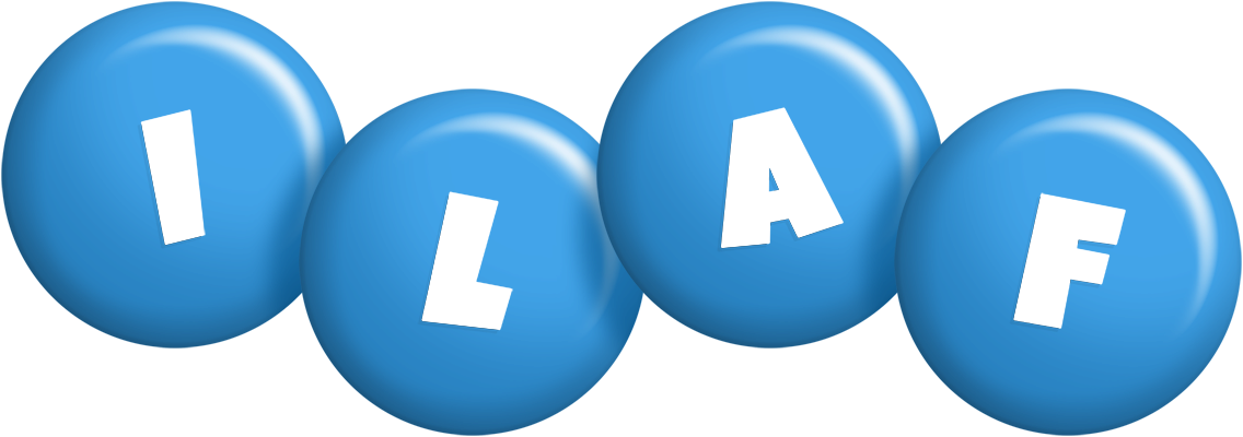 Ilaf candy-blue logo