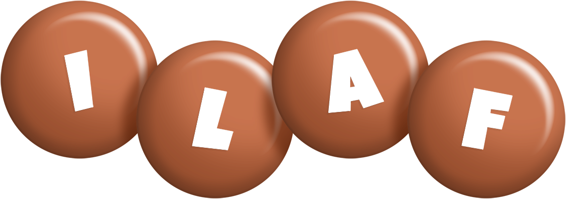 Ilaf candy-brown logo