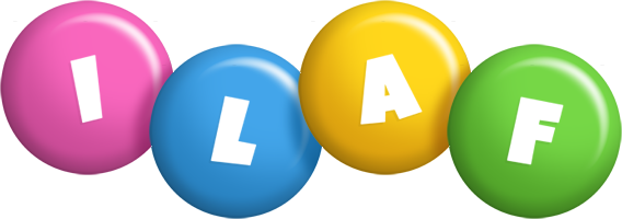 Ilaf candy logo