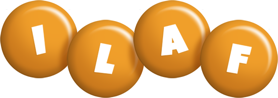 Ilaf candy-orange logo