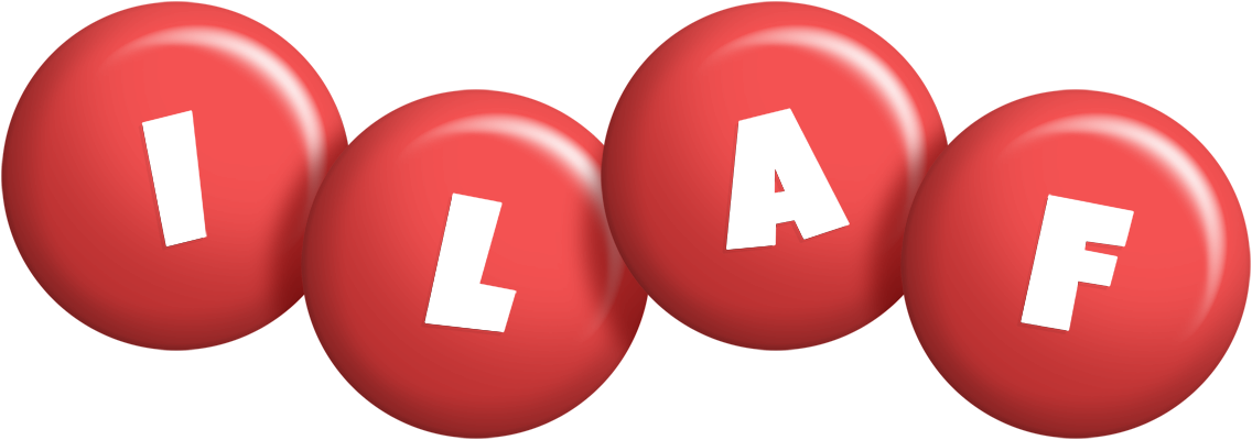 Ilaf candy-red logo