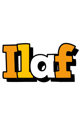Ilaf cartoon logo