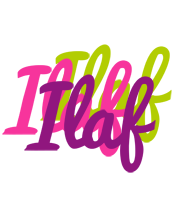 Ilaf flowers logo