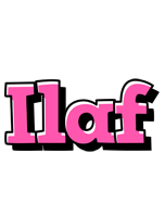 Ilaf girlish logo