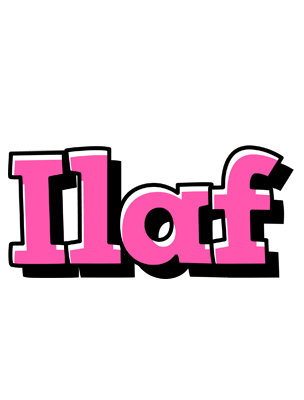 Ilaf girlish logo