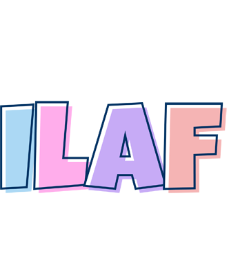 Ilaf pastel logo