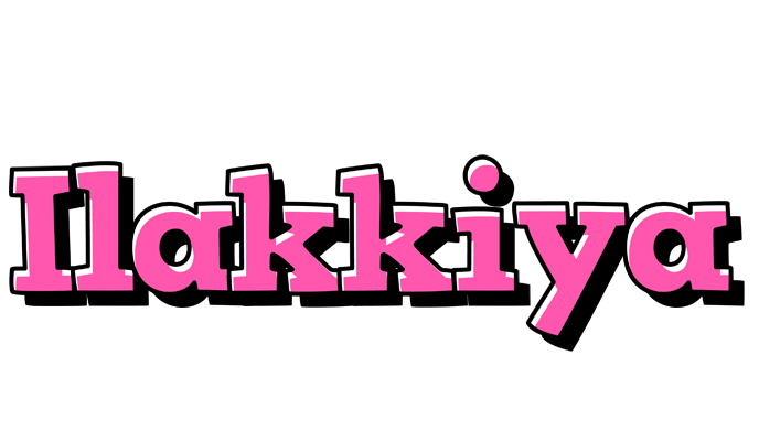 Ilakkiya girlish logo