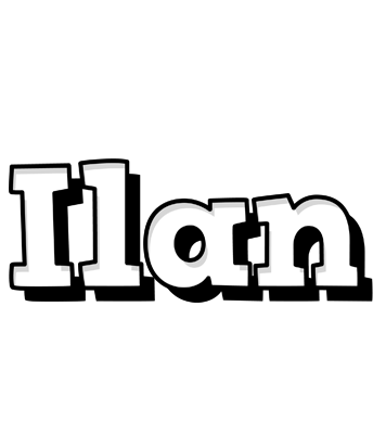Ilan snowing logo