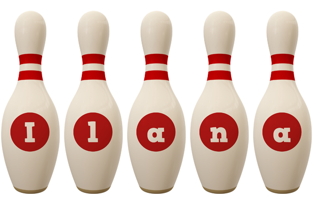 Ilana bowling-pin logo