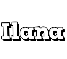 Ilana snowing logo