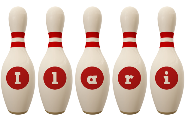 Ilari bowling-pin logo