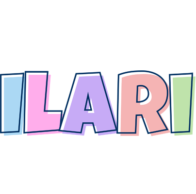 Ilari pastel logo