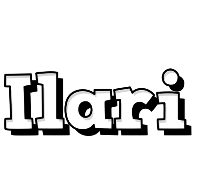 Ilari snowing logo
