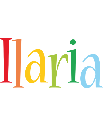 Ilaria birthday logo