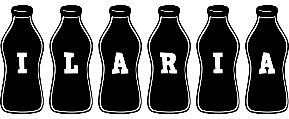 Ilaria bottle logo