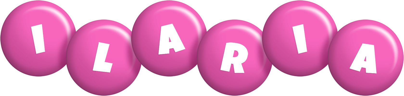 Ilaria candy-pink logo