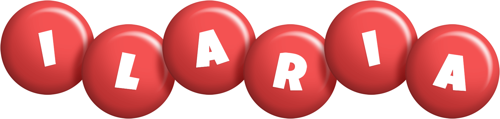 Ilaria candy-red logo