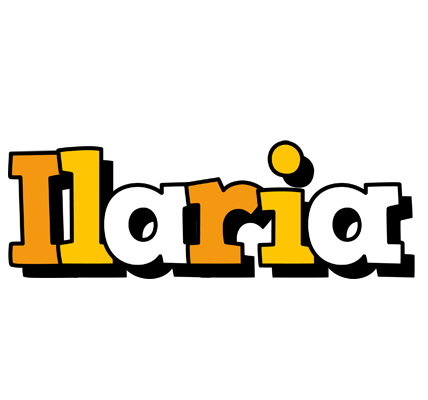 Ilaria cartoon logo