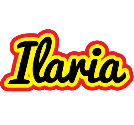 Ilaria flaming logo