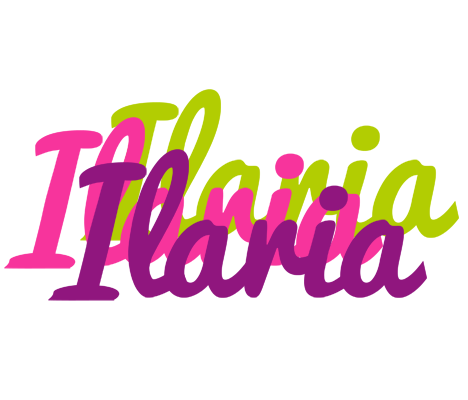 Ilaria flowers logo