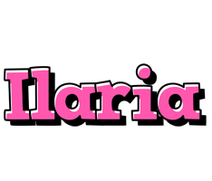 Ilaria girlish logo