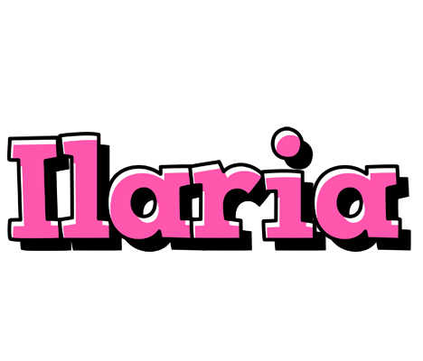 Ilaria girlish logo