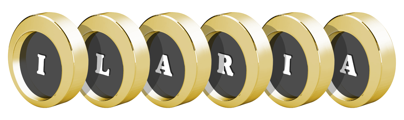 Ilaria gold logo