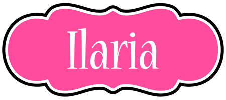 Ilaria invitation logo