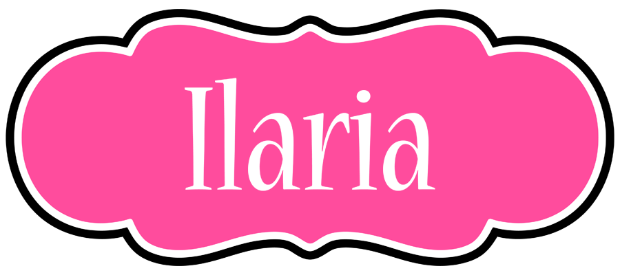Ilaria invitation logo