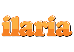 Ilaria orange logo