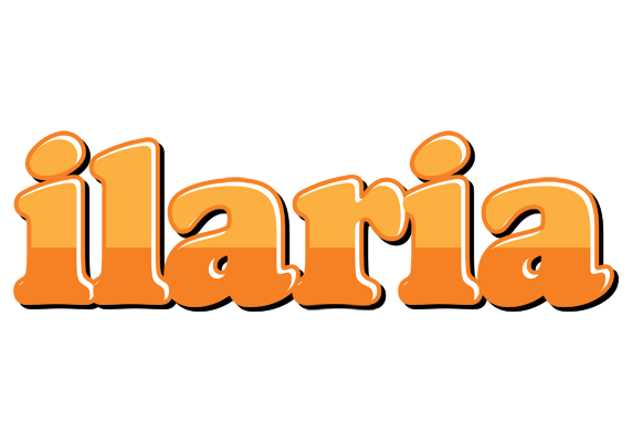Ilaria orange logo