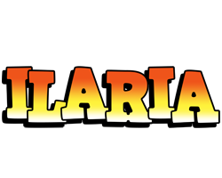 Ilaria sunset logo