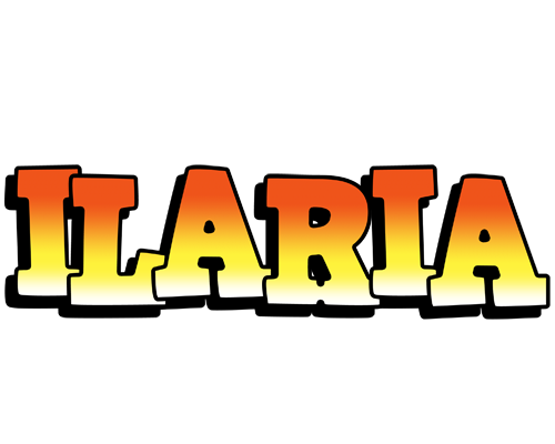 Ilaria sunset logo