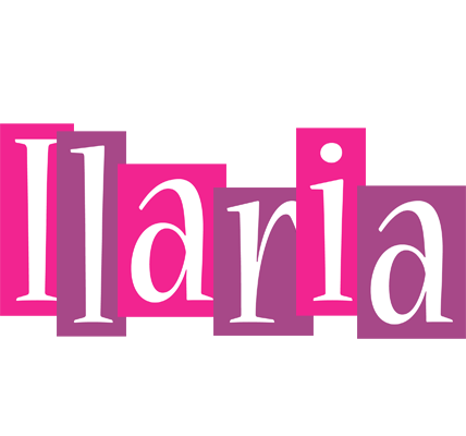 Ilaria whine logo