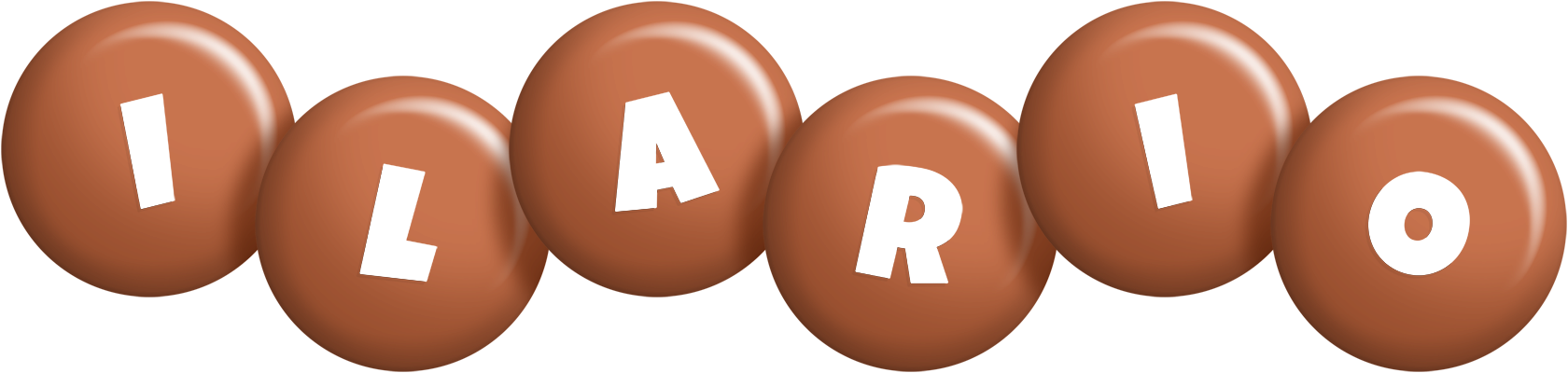 Ilario candy-brown logo