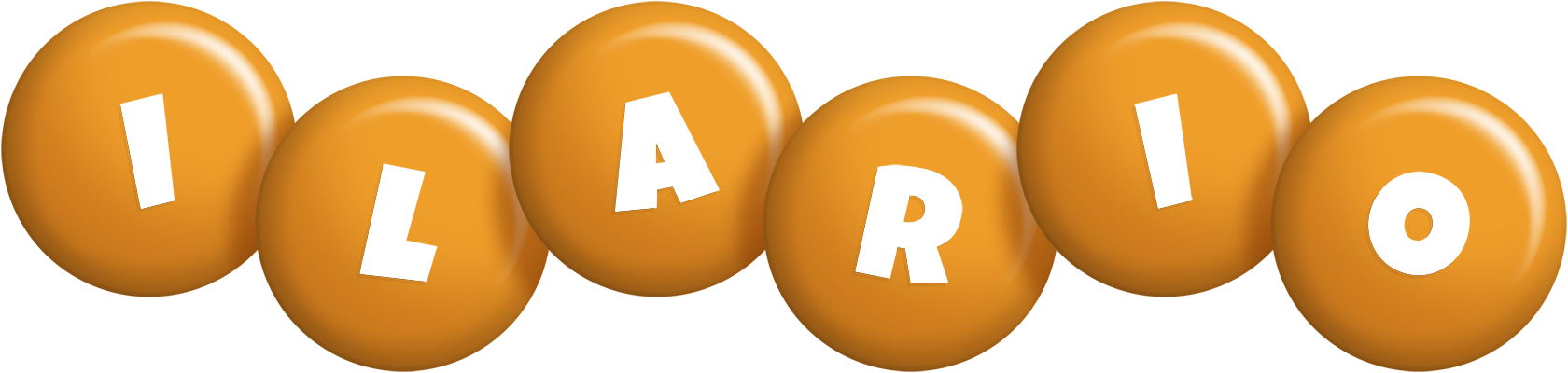 Ilario candy-orange logo