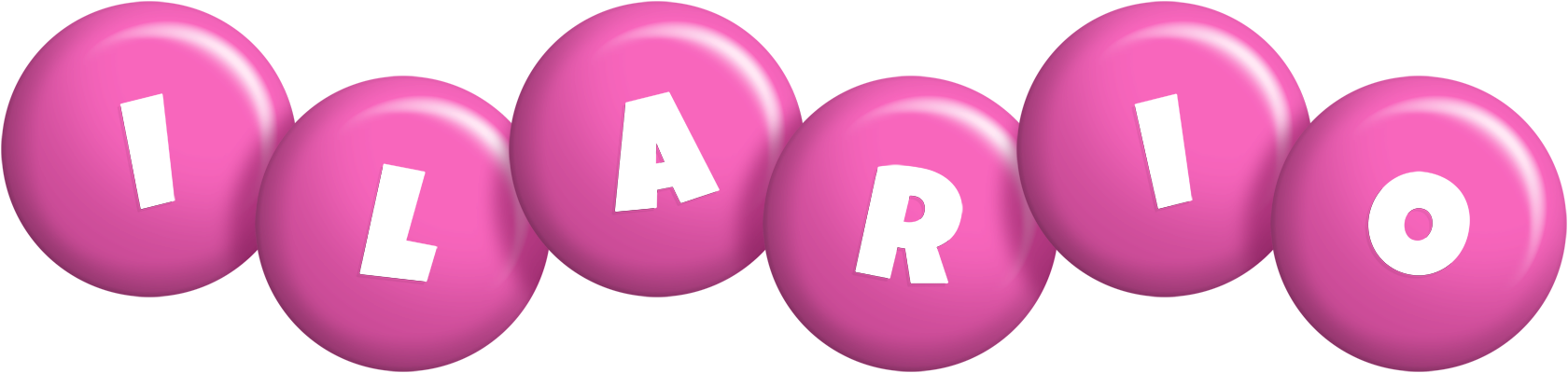 Ilario candy-pink logo