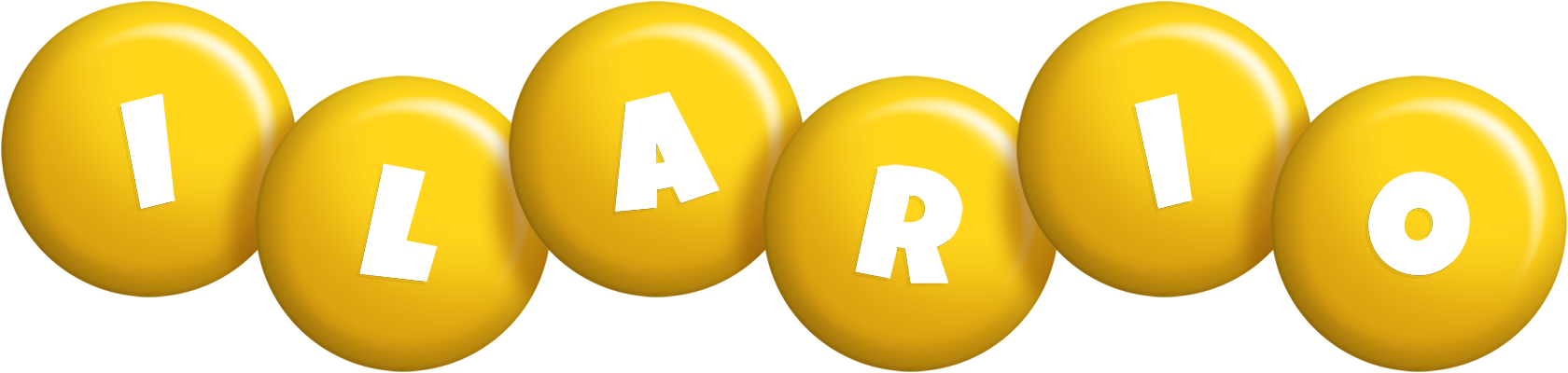 Ilario candy-yellow logo