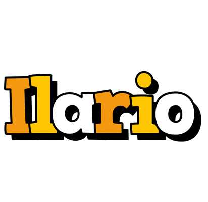 Ilario cartoon logo