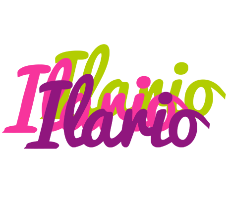 Ilario flowers logo