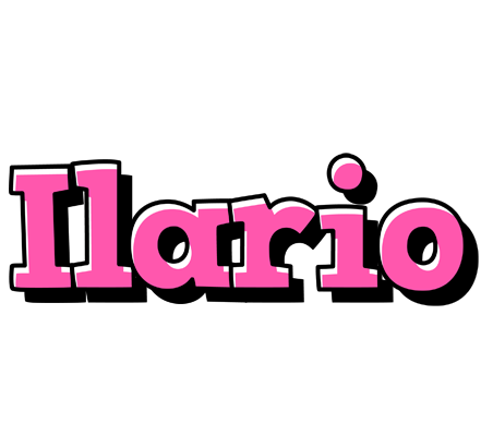 Ilario girlish logo