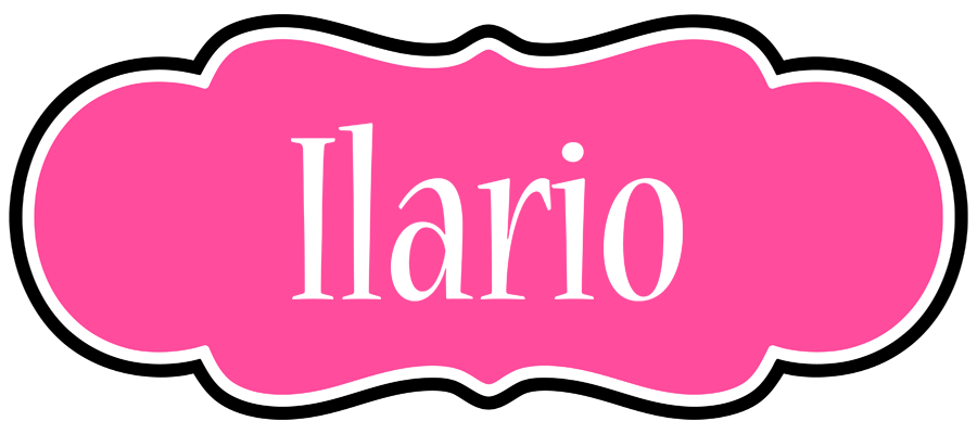 Ilario invitation logo