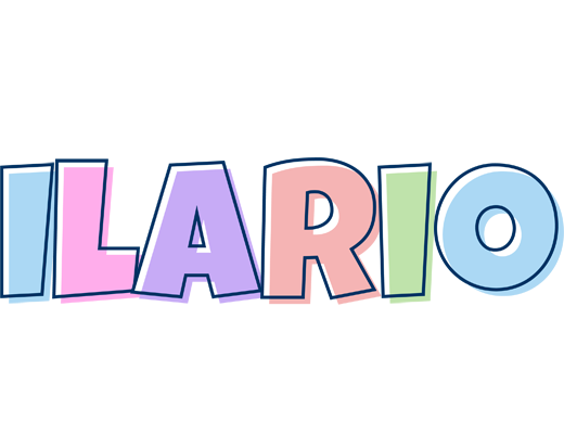 Ilario pastel logo