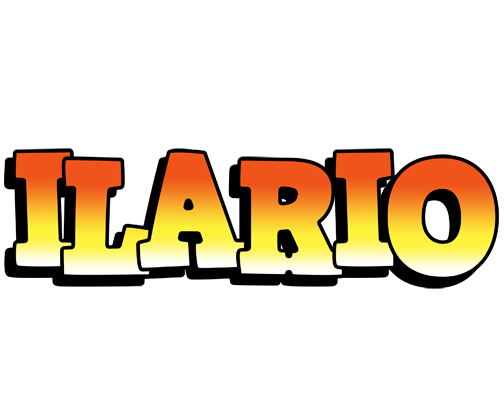 Ilario sunset logo