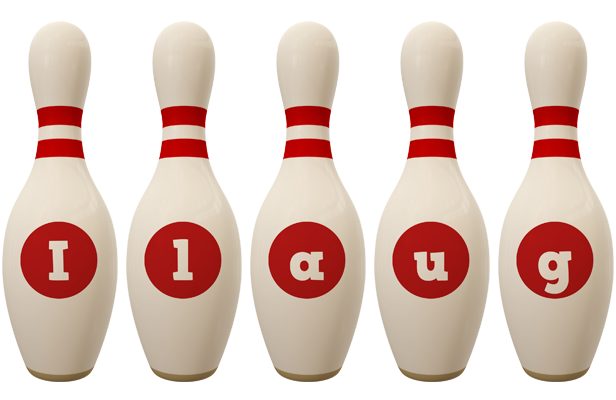 Ilaug bowling-pin logo