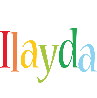 Ilayda birthday logo