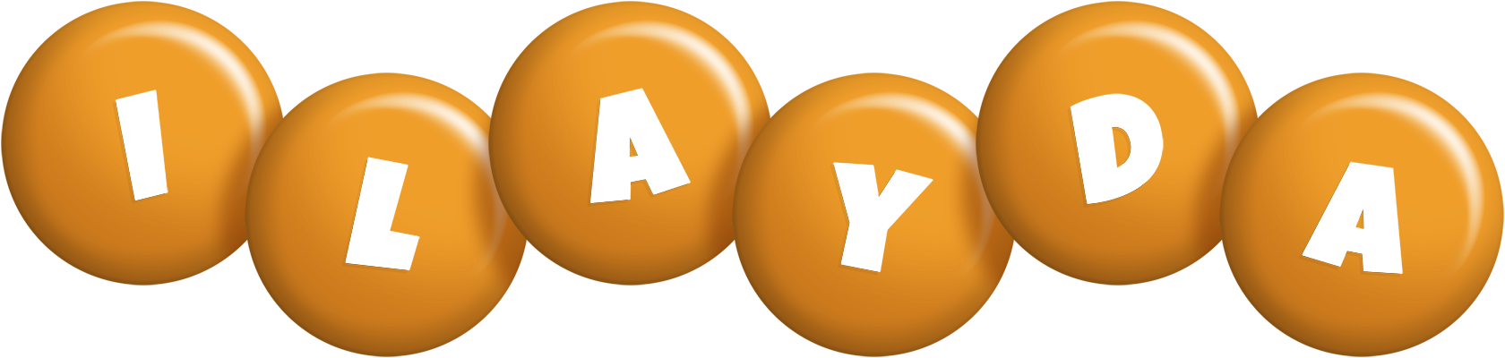 Ilayda candy-orange logo
