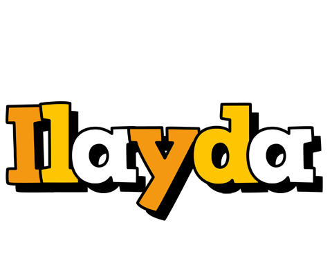 Ilayda cartoon logo
