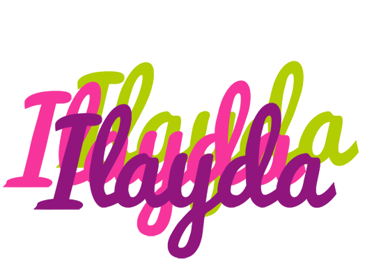 Ilayda flowers logo